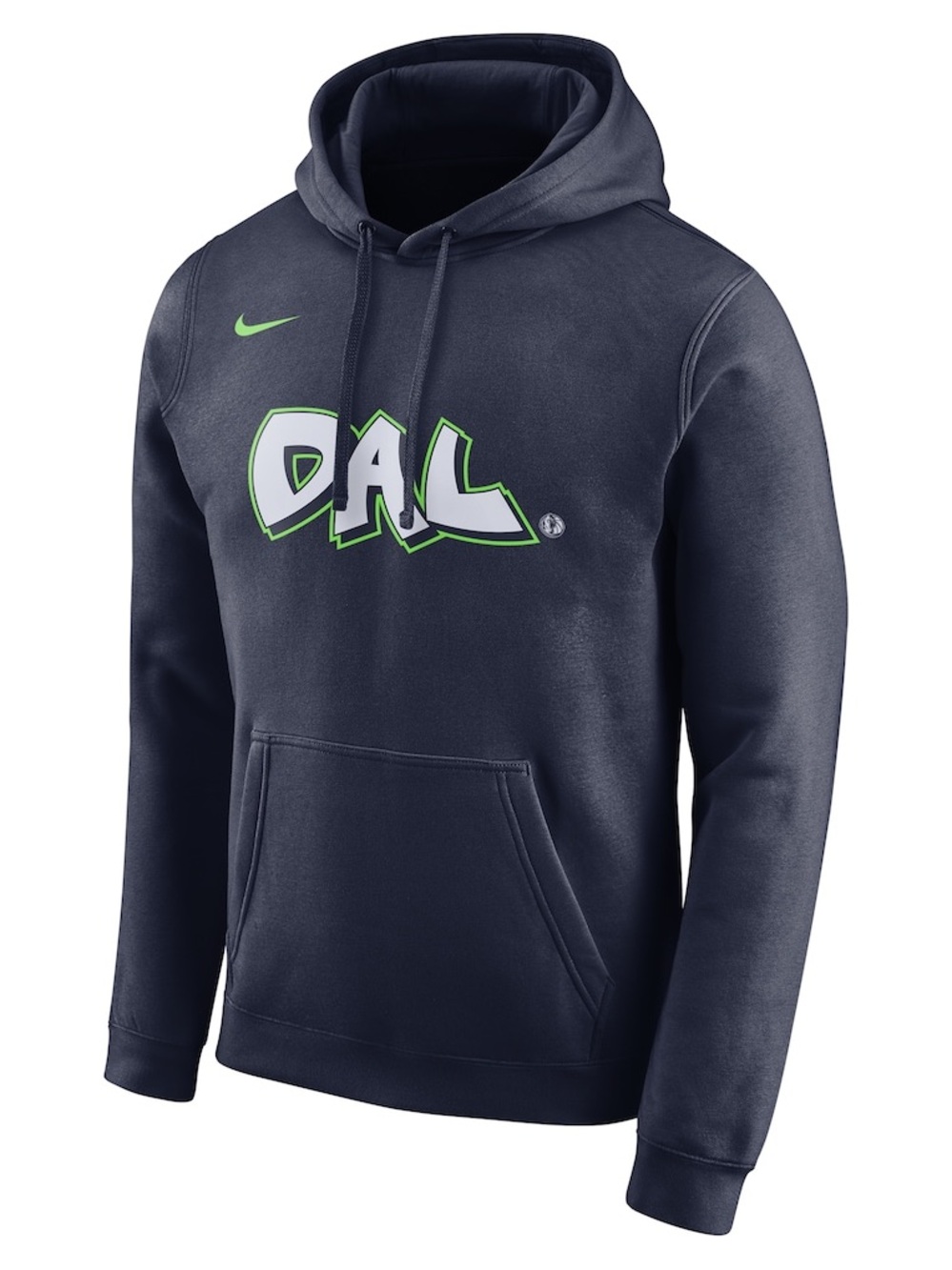 Men's Dallas Mavericks Nike Navy 2019/20 City Edition Club Pullover Hoodie